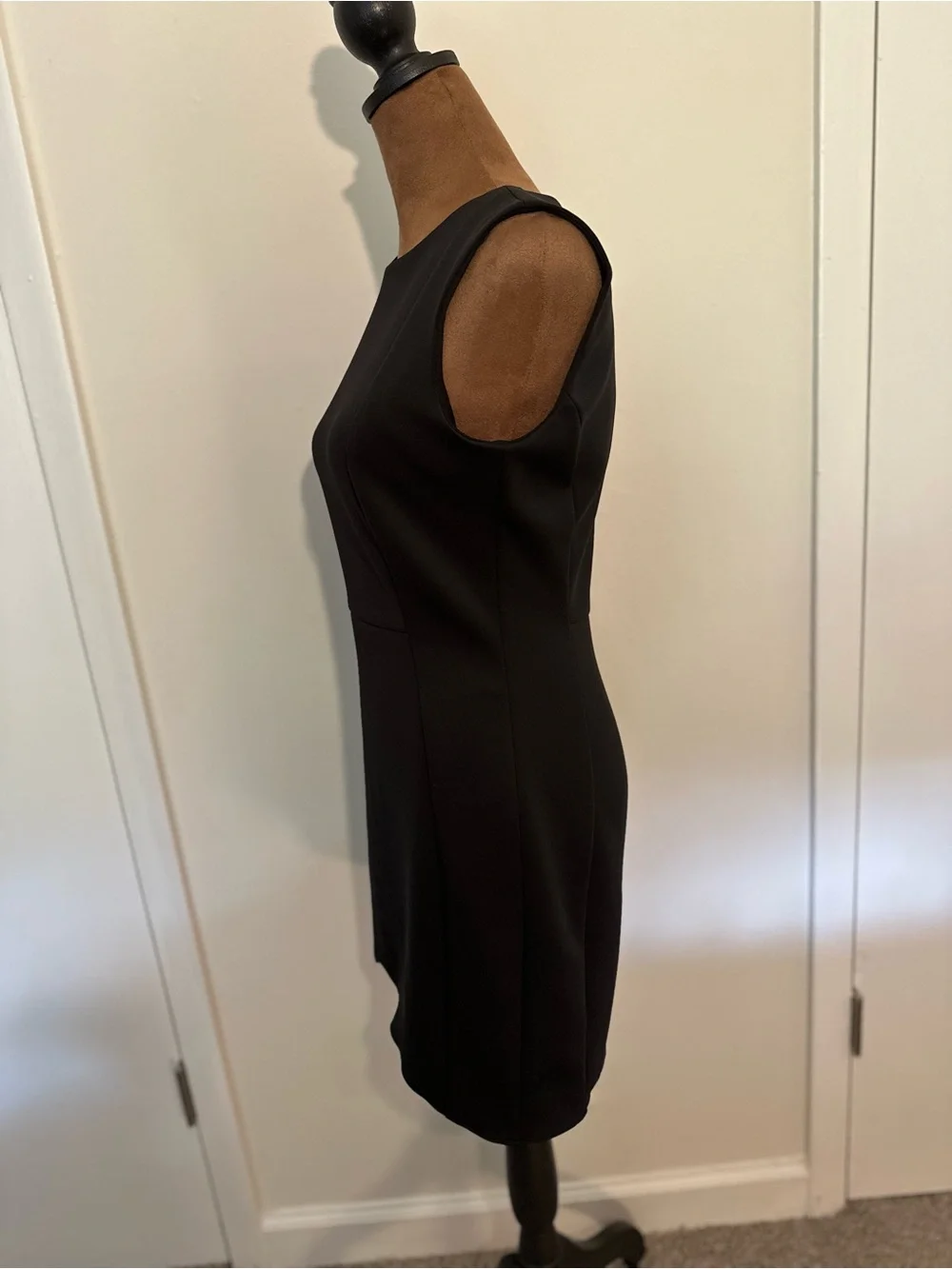 Calvin Klein Black Sleeveless Mini Dress